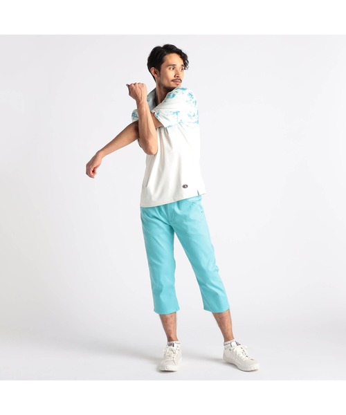 NICOLE CLUB FOR MEN(ニコルクラブフォーメン)の「TCシャンブレーツイルクロップドパンツ(その他パンツ・メンズ・ブルー系/ターコイズブルー/ブラック/ホワイト系・MEDIUM/SMALL/X-LARGE/LARGE)」の8枚目の写真