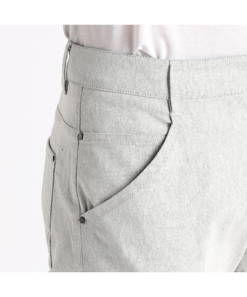 NICOLE CLUB FOR MEN(ニコルクラブフォーメン)の「TCシャンブレーツイルクロップドパンツ(その他パンツ・メンズ・ブルー系/ターコイズブルー/ブラック/ホワイト系・MEDIUM/SMALL/X-LARGE/LARGE)」の14枚目の写真