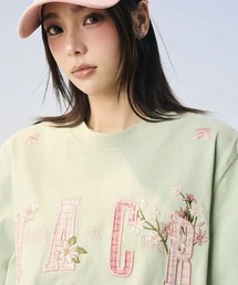 HARSH AND CRUEL 長袖 Tシャツ ロゴ 花柄 トップス ユニセックス HARSH AND CRUEL｜ハーシュアンドクルーエルのTシャツ