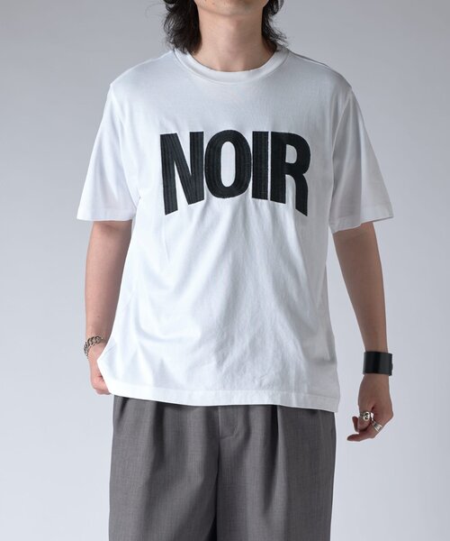 Lui's(ルイス)の「NOIRエンブロイダリーTシャツ(Tシャツ/カットソー・メンズ・ホワイト/ブラック・S/M/XS)」の20枚目の写真