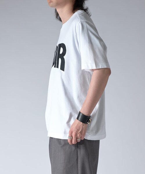 Lui's(ルイス)の「NOIRエンブロイダリーTシャツ(Tシャツ/カットソー・メンズ・ホワイト/ブラック・S/M/XS)」の21枚目の写真