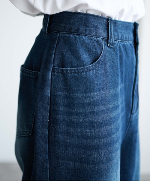 epnok（エプノック）の「インサイドアウトワイドデニムパンツ（デニムパンツ・メンズ・ブラック/インディゴブルー・SMALL/MEDIUM/LARGE）」の20枚目の写真