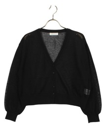 12Twelve Agenda | Vネックシアーカーディガン(カーディガン/ボレロ)