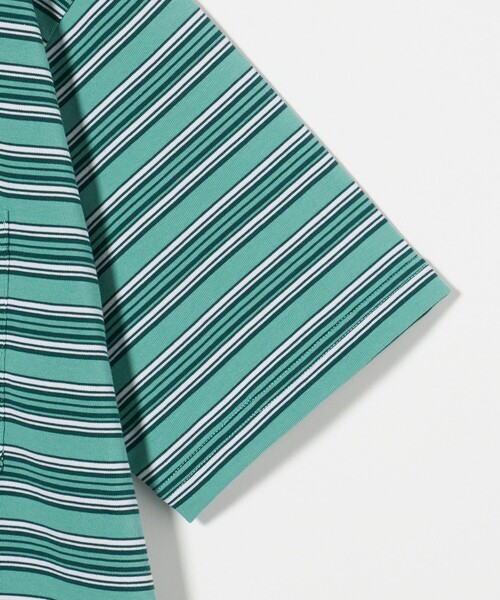 California General Store(California General Store)の「<CGS.> オーガニックコットン ボーダー 1ポケット Tシャツ(Tシャツ/カットソー・メンズ・ターコイズブルー/ケリーグリーン・XL/L/M/S)」の16枚目の写真