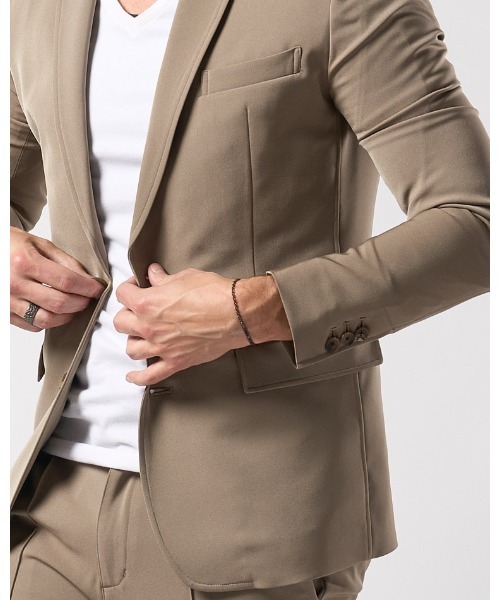 wjk（ダヴルジェイケイ）の「IVXLCDM ×wjk  slim chain bracelet（ブレスレット・メンズ・ブラック・FREE）」の3枚目の写真