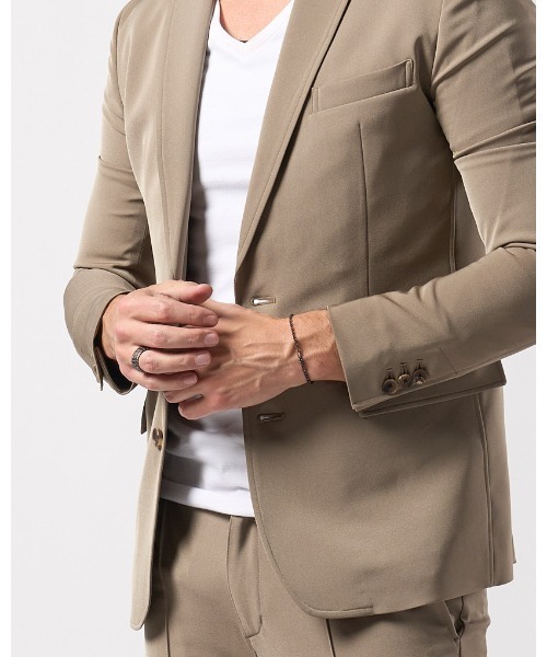 wjk（ダヴルジェイケイ）の「IVXLCDM ×wjk  slim chain bracelet（ブレスレット・メンズ・ブラック・FREE）」の4枚目の写真