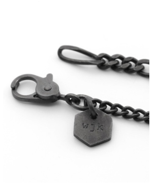 wjk（ダヴルジェイケイ）の「IVXLCDM ×wjk  slim chain bracelet（ブレスレット・メンズ・ブラック・FREE）」の14枚目の写真