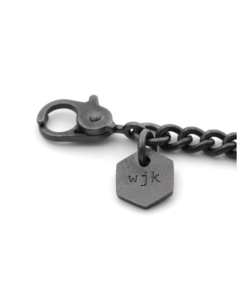 wjk（ダヴルジェイケイ）の「IVXLCDM ×wjk  slim chain bracelet（ブレスレット・メンズ・ブラック・FREE）」の16枚目の写真