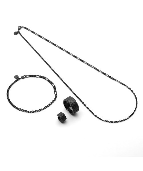 wjk（ダヴルジェイケイ）の「IVXLCDM ×wjk  slim chain bracelet（ブレスレット・メンズ・ブラック・FREE）」の21枚目の写真