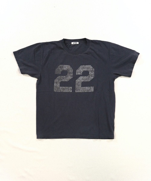 AUTHEN(オーセン)の「【AUTHEN】オーセン/ S/S ナンバリング フロッキー Tシャツ(Tシャツ/カットソー・レディース・グレー・X-SMALL/SMALL)」の1枚目の写真