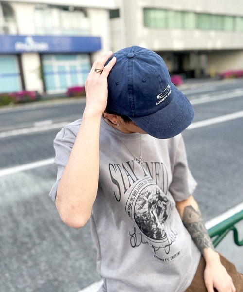 SHEPP（シープ）の「ワンポイント サークル刺繍 キャップ（キャップ・レディース・ピンク/チャコール/ネイビー・F）」の12枚目の写真