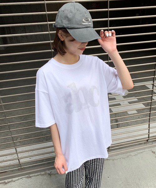 SHEPP（シープ）の「ワンポイント サークル刺繍 キャップ（キャップ・レディース・ピンク/チャコール/ネイビー・F）」の17枚目の写真