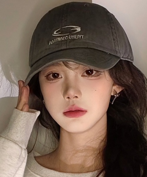 SHEPP（シープ）の「ワンポイント サークル刺繍 キャップ（キャップ・レディース・ピンク/チャコール/ネイビー・F）」の20枚目の写真