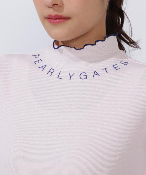 PEARLY GATES スパンフライス 半袖モックネックシャツ ★0サイズ★ PEARLY GATES（パーリーゲイツ） 【PREMIUM SALE 30%OFF】パーリー