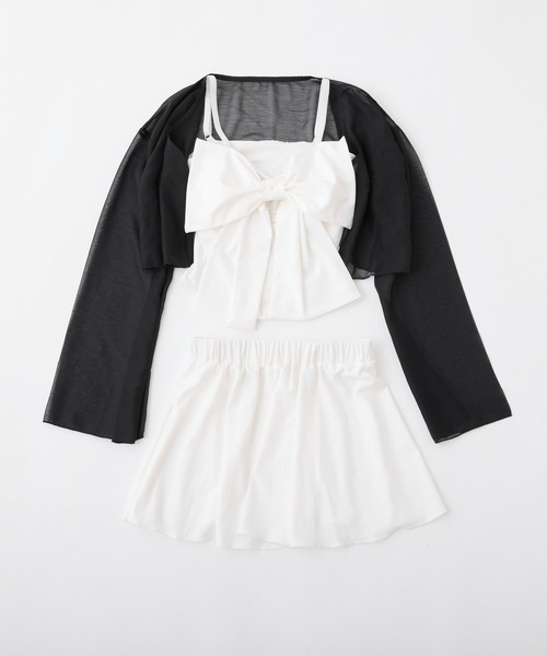 新品♡Seemi. swimwear フロントリボン 水着 セパレート水着 Seemi.by NICE CLAUP/【Seemi.】swimwear/水着/フロントリボン