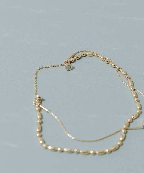 SMELLY（スメリー）の「ボールレイヤードマグネットブレスレット（ブレスレット・レディース・ゴールド・-）」の2枚目の写真
