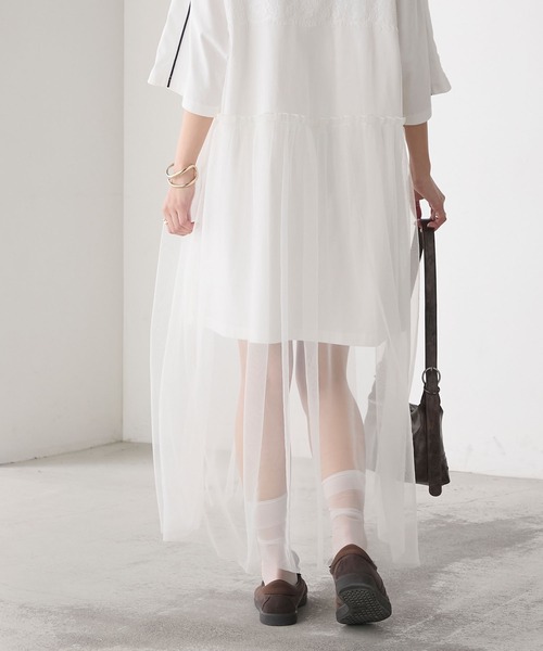 Bibiy EMILYHEARTDRESS ワンピース 半袖 EMILY HEART DRESS/159cm/着用サイズF｜Bibiy.