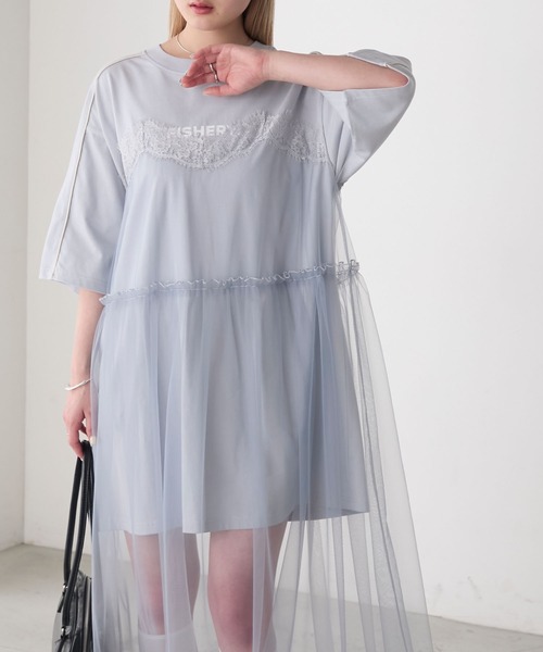 Bibiy EMILYHEARTDRESS ワンピース 半袖 DRESS｜Bibiy.