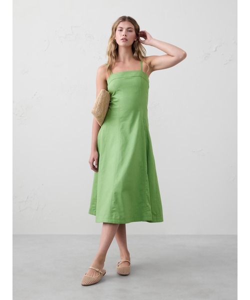 BANANA REPUBLIC FACTORY STORE デニム シームド ミディ