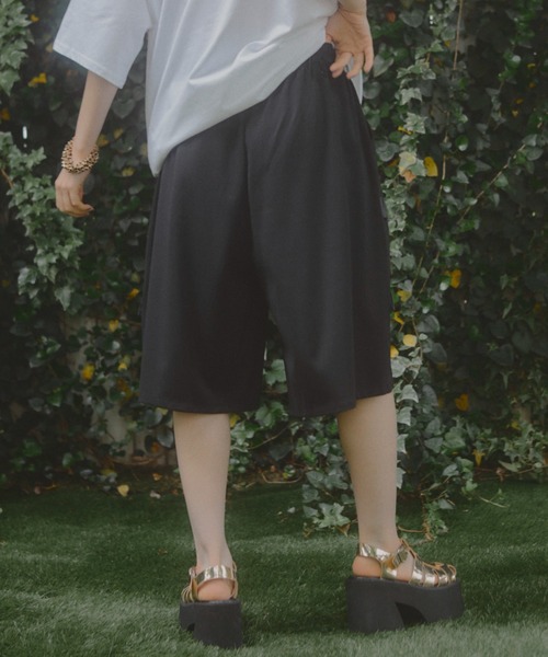 manana suerte(マニャーナスエルテ)の「フリルハーフパンツ(その他パンツ・レディース・ブラック・FREE)」の11枚目の写真