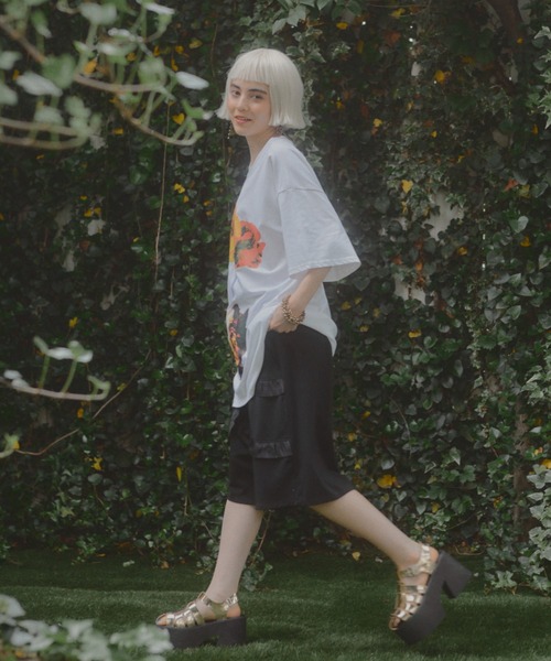 manana suerte(マニャーナスエルテ)の「フリルハーフパンツ(その他パンツ・レディース・ブラック・FREE)」の8枚目の写真