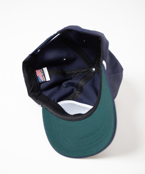 RACAL（ラカル）の「Cali Headwear MADE IN USA Unstructured 5-Panel Snapback / 米国製 アンストラクチャードスナップバック / CAL T/C TWILL 5P CAP（キャップ・メンズ・ベージュ/ネイビー/カモフラージュ/ブラック・FREE）」の17枚目の写真