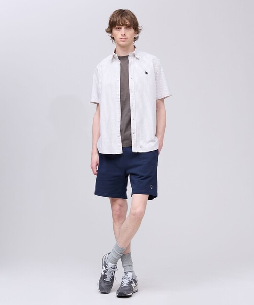 J.PRESS(ジェイプレス)の「着回し抜群【WEB限定 / 8色展開】バックブル Tシャツ(Tシャツ/カットソー・メンズ・パープル系/ネイビー系/オレンジ系/ホワイト系/サックスブルー系/グリーン系/ベージュ系/グレー系・MEDIUM/X-LARGE/LARGE)」の15枚目の写真