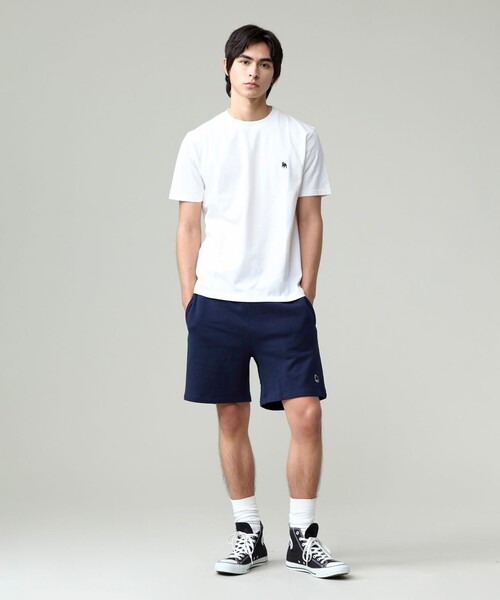 J.PRESS(ジェイプレス)の「着回し抜群【WEB限定 / 8色展開】バックブル Tシャツ(Tシャツ/カットソー・メンズ・パープル系/ネイビー系/オレンジ系/ホワイト系/サックスブルー系/グリーン系/ベージュ系/グレー系・MEDIUM/X-LARGE/LARGE)」の22枚目の写真