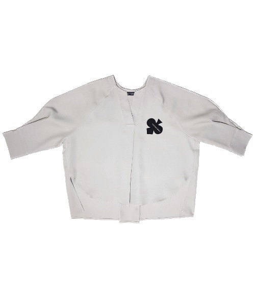 CRYSTAL BALL（クリスタルボール）の「クローバータックブラウス（シャツ/ブラウス・レディース・ネイビー/グレー・FREE）」の14枚目の写真