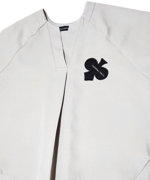 CRYSTAL BALL（クリスタルボール）の「クローバータックブラウス（シャツ/ブラウス・レディース・ネイビー/グレー・FREE）」の15枚目の写真