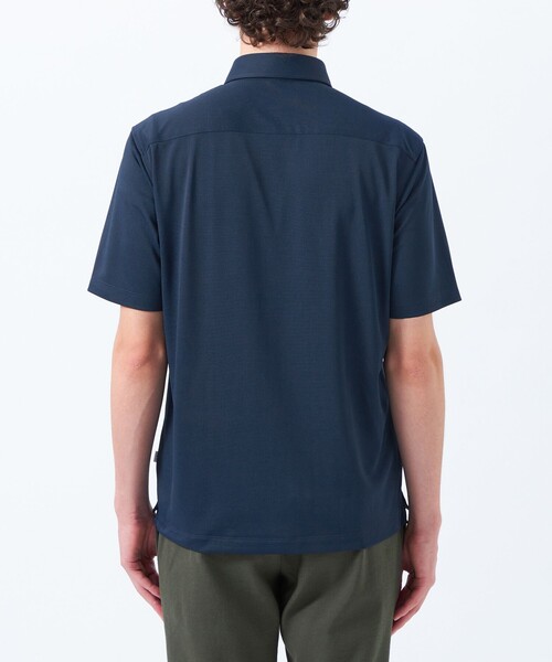 MACKINTOSH PHILOSOPHY（ﾏｯｷﾝﾄｯｼｭ ﾌｨﾛｿﾌｨｰ）の「トロッター 鹿の子ジャージー ボタンダウンポロ（ポロシャツ・メンズ・ダークネイビー/ブラック/ホワイト・42/38/40）」の10枚目の写真