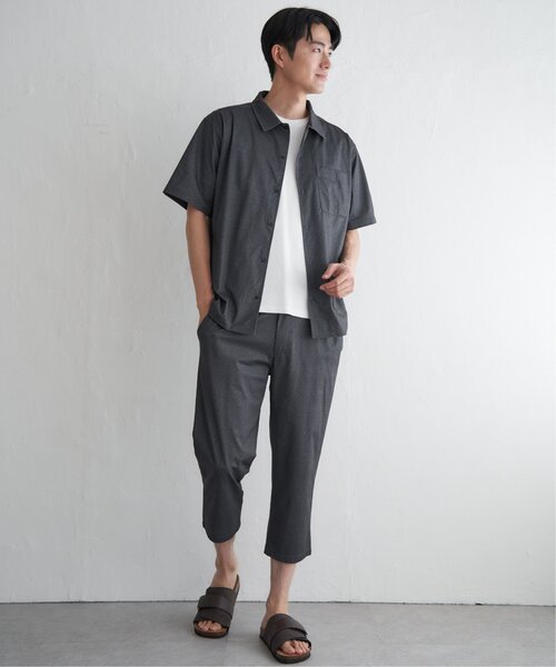 ikka(イッカ)の「【吸水速乾/セットアップ対応】GOKU楽AIRレギュラーシャツ(シャツ/ブラウス・メンズ・オリーブ/ブラック/グレー/ベージュ/ネイビー・XL/L/M/S)」の16枚目の写真
