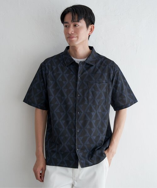 ikka(イッカ)の「【吸水速乾/セットアップ対応】GOKU楽AIRレギュラーシャツ(シャツ/ブラウス・メンズ・オリーブ/ブラック/グレー/ベージュ/ネイビー・XL/L/M/S)」の18枚目の写真