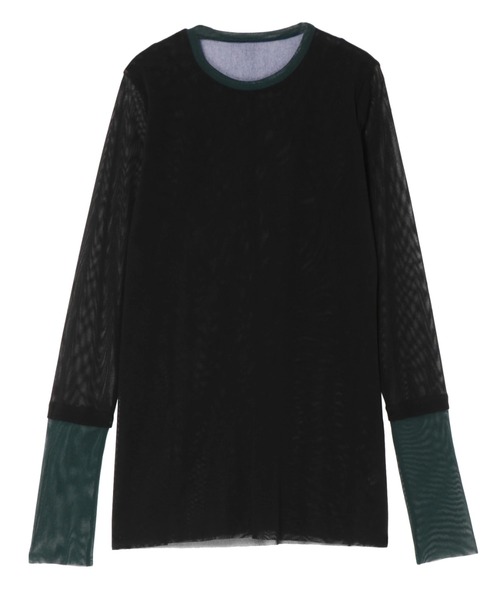 新品♡アンスリード　ウェーブラインシアートップ　WAVELINESHEERTOP UN3D./アンスリード/WAVE LINE SHEER TOP/ウェーブラインシアー