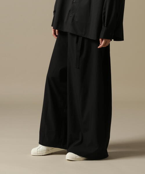 DANKE SCHON(ダンケシェーン)の「DankeSchon/ダンケシェーン/PREMIUM 撥水SN SUPER WIDE PANTS(その他パンツ・レディース・ブラック・L/M)」の6枚目の写真