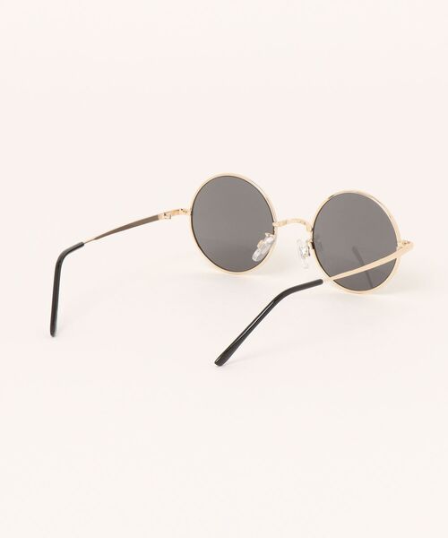 セール】METAL FLAME ROUND SUNGLASSES / メタルフレーム