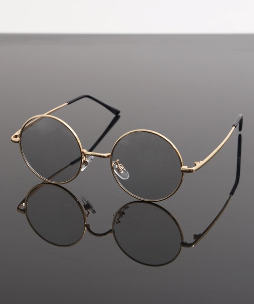 Revo.(レボ)の「METAL FLAME ROUND SUNGLASSES / メタルフレーム ラウンド サングラス カラーレンズ UVカット <ユニセックス>(サングラス・メンズ・ライトブラウン/ブラック/ライトブルー/ライトピンク/ライトグレー/ライトパープル・FREE)」の1枚目の写真