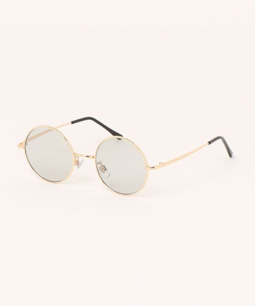 Revo.(レボ)の「METAL FLAME ROUND SUNGLASSES / メタルフレーム ラウンド サングラス カラーレンズ UVカット <ユニセックス>(サングラス・メンズ・ライトブラウン/ブラック/ライトブルー/ライトピンク/ライトグレー/ライトパープル・FREE)」の11枚目の写真