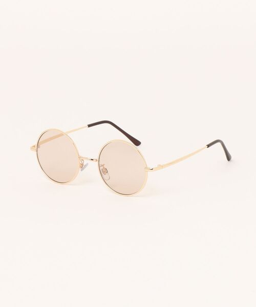 Revo.(レボ)の「METAL FLAME ROUND SUNGLASSES / メタルフレーム ラウンド サングラス カラーレンズ UVカット <ユニセックス>(サングラス・メンズ・ライトブラウン/ブラック/ライトブルー/ライトピンク/ライトグレー/ライトパープル・FREE)」の10枚目の写真