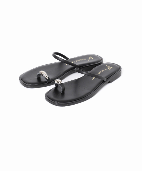 FRAMeWORK（フレームワーク）の「≪追加≫NICOLAS LAINAS/ニコラスライナス メタルポイントサンダル2（サンダル・レディース・チョコ/ブラック/ブラウン・38/37/36）」の16枚目の写真