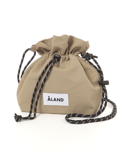 ALAND（エーランド）の「【UNISEX】ALAND／ナイロンミニBAG（ショルダーバッグ・レディース・ブラック/ブルー/ベージュ・FREE）」の7枚目の写真