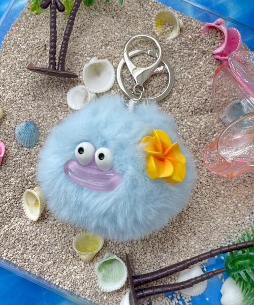 セール】WEGO/アゲアゲハイビスカスモンスターぬいぐるみキーホルダー