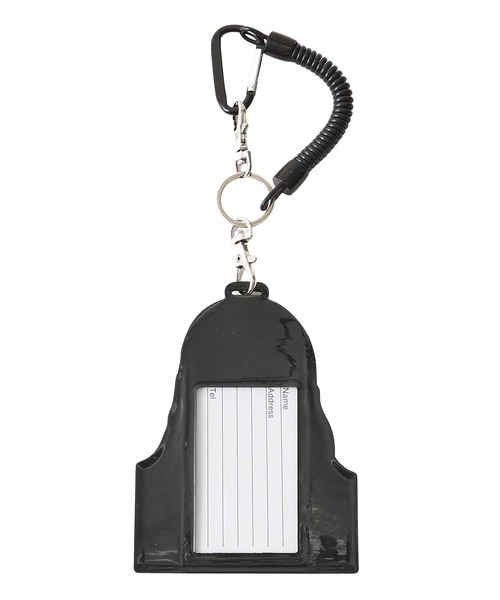 X-girl(エックスガール)の「FACE PASS CASE(カードケース・レディース・ブラック/ピンク・ONE SIZE)」の3枚目の写真