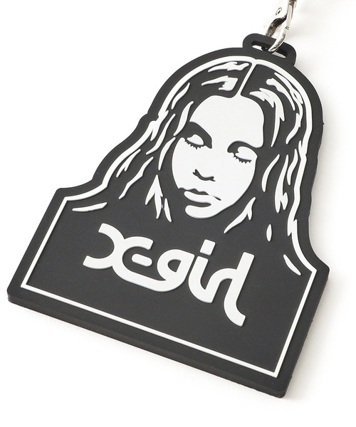 X-girl(エックスガール)の「FACE PASS CASE(カードケース・レディース・ブラック/ピンク・ONE SIZE)」の4枚目の写真