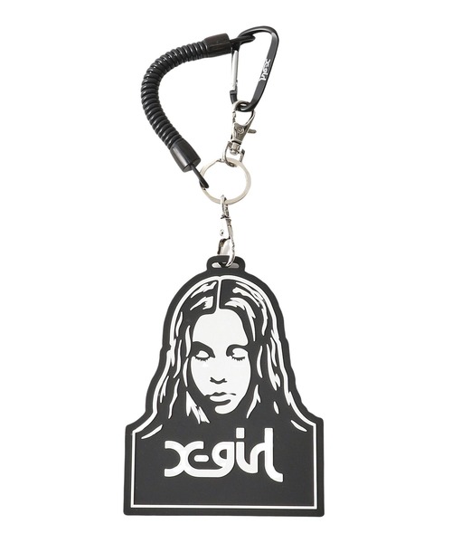 X-girl(エックスガール)の「FACE PASS CASE(カードケース・レディース・ブラック/ピンク・ONE SIZE)」の10枚目の写真