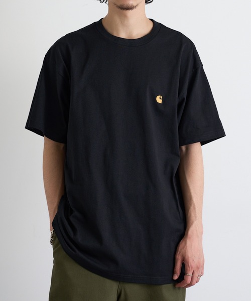 Carhartt WIP(カーハートダブリューアイピー)の「【Carhartt WIP】LOGO SS TEE i026391(Tシャツ/カットソー・メンズ・ブラック/ホワイト/グリーン/ブラウン/チャコールグレー・S/M/L/XL/XXL)」の21枚目の写真