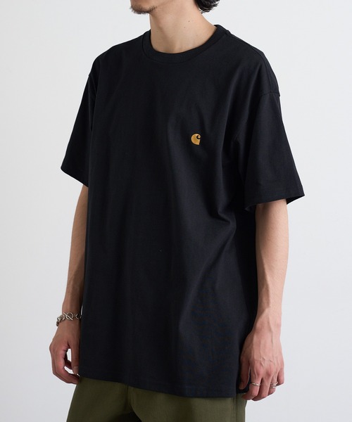 Carhartt WIP(カーハートダブリューアイピー)の「【Carhartt WIP】LOGO SS TEE i026391(Tシャツ/カットソー・メンズ・ブラック/ホワイト/グリーン/ブラウン/チャコールグレー・S/M/L/XL/XXL)」の22枚目の写真