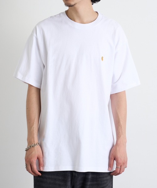 セール】【Carhartt WIP】LOGO SS TEE i026391（Tシャツ