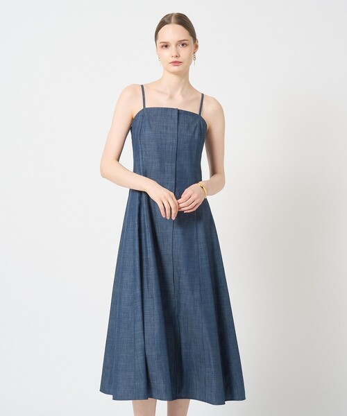 新品♪ アナイ　ANAYI ¥46200 ライトスラブポケットワンピース マリンチェーンプリントポケット ワンピース|ANAYI OFFICIAL ONLINE