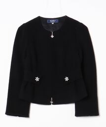 エムズグレイシーレースブルゾン　未使用 ブランド古着】M'S GRACY（エムズグレイシー）の古着通販 - ZOZOUSED